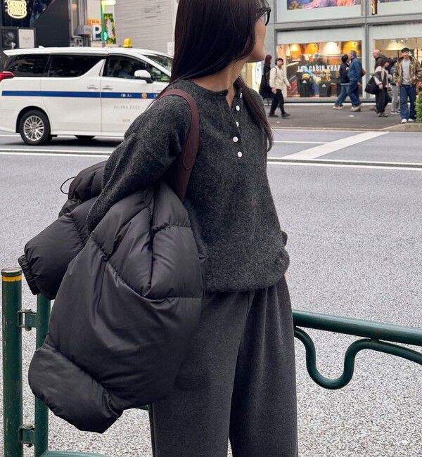 fredy emue「ヘンリーネックニットプルオーバー」|ニット・セーター|