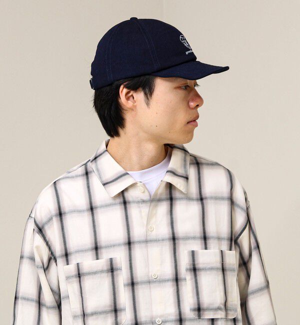 GLOSTER「【前後で楽しむ刺繍デザイン】BARBERキャップ」|キャップ・キャスケット|