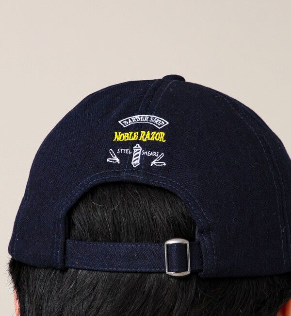 GLOSTER「【前後で楽しむ刺繍デザイン】BARBERキャップ」|キャップ・キャスケット|