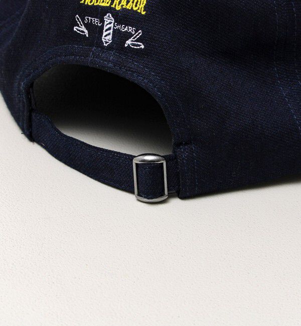 GLOSTER「【前後で楽しむ刺繍デザイン】BARBERキャップ」|キャップ・キャスケット|