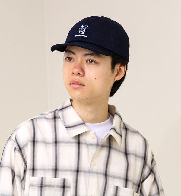 GLOSTER「【前後で楽しむ刺繍デザイン】BARBERキャップ」|キャップ・キャスケット|