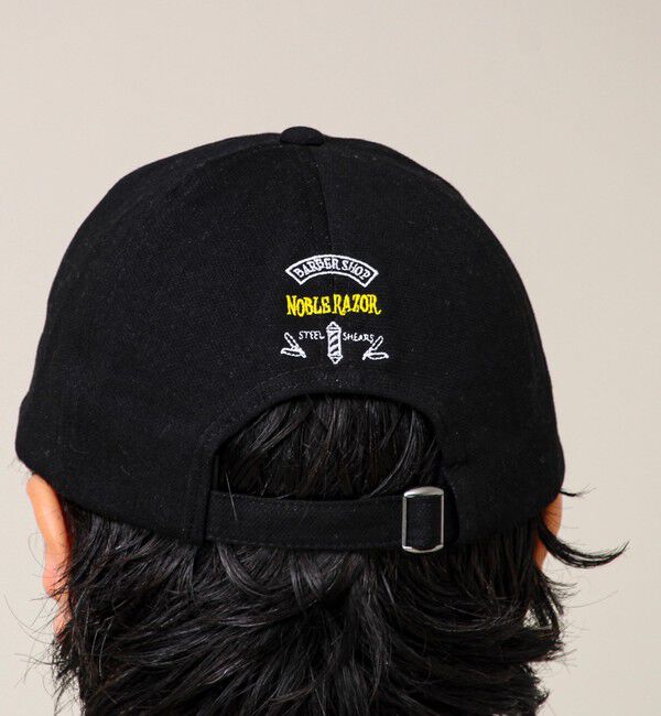 GLOSTER「【前後で楽しむ刺繍デザイン】BARBERキャップ」|キャップ・キャスケット|