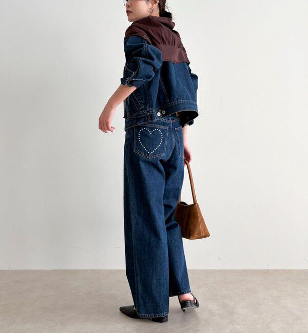 fredy emue「《セットアップ対応》コンパクトデニムジャケット」|デニムジャケット|