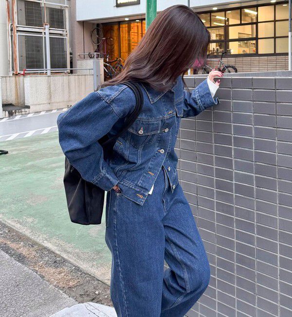 fredy emue「《セットアップ対応》コンパクトデニムジャケット」|デニムジャケット|