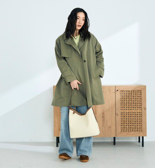 fredy emue「異素材コンビワンハンドルバッグ」|ショルダー・メッセンジャー|