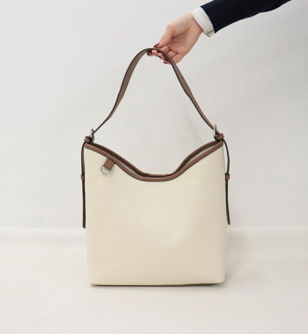 fredy emue「異素材コンビワンハンドルバッグ」|ショルダー・メッセンジャー|