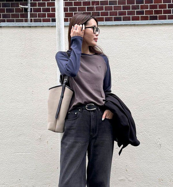 fredy emue「異素材コンビワンハンドルバッグ」|ショルダー・メッセンジャー|