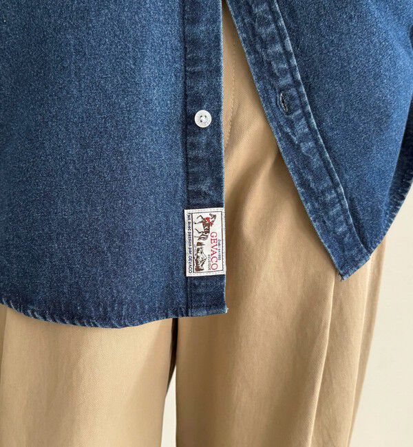 fredy emue「【GEVACO/ゲバコ】ベーシックデニムシャツ」|シャツ・ブラウス|