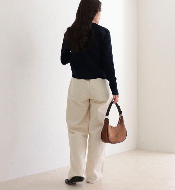 fredy emue「FR刺繍ケーブル柄ニットカーディガン」|カーディガン|