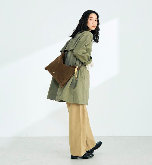 fredy emue「フェイクスエードソフトスクエアショルダーバッグ」|ショルダー・メッセンジャー|