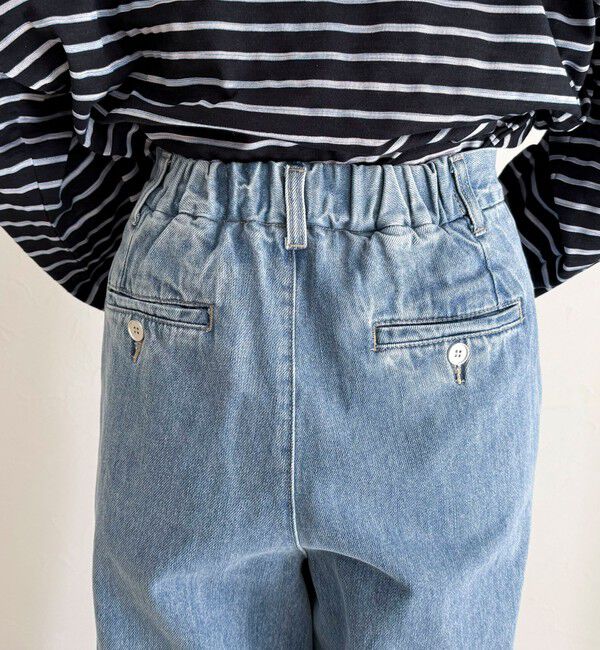 fredy emue「デニムタックスラックス」|デニム|