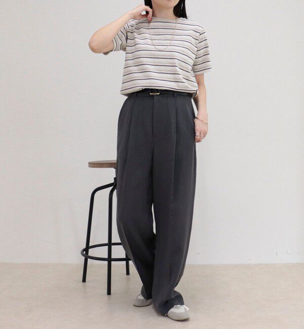 fredy emue「汗ジミ軽減天竺BasicTシャツ」|Tシャツ・カットソー|