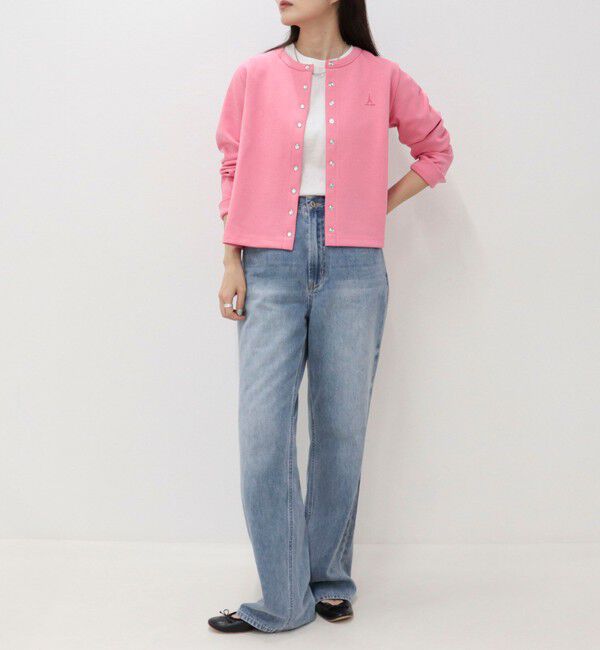 fredy emue「ドット釦ポンチカーディガン」|カーディガン|