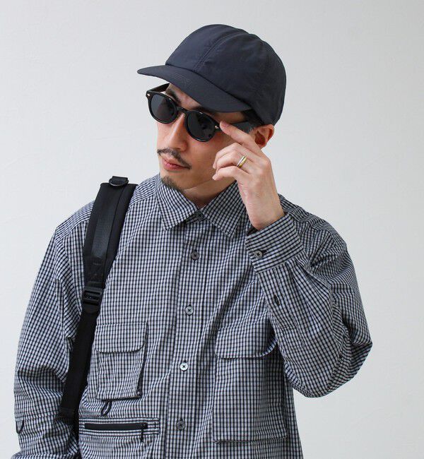 GLOSTER「【halo Commodity/ハロ コモディティー】Salt Hole Cap」|キャップ・キャスケット|チャコールグレー