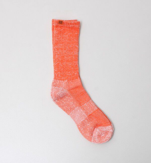 GLOSTER「【UNIVERSAL OVERALL】むら糸リブクルーソックス」|ソックス|