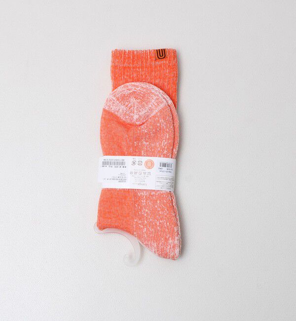 GLOSTER「【UNIVERSAL OVERALL】むら糸リブクルーソックス」|ソックス|