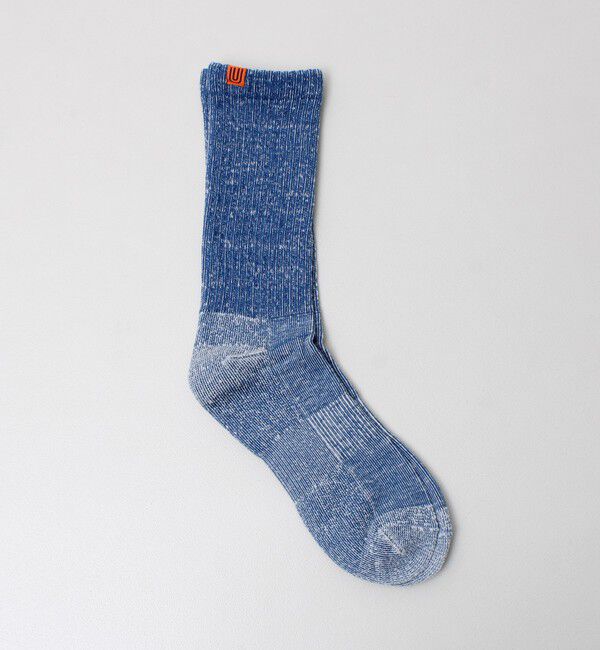 GLOSTER「【UNIVERSAL OVERALL】むら糸リブクルーソックス」|ソックス|