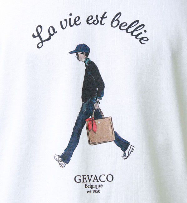 GLOSTER「【GEVACO/ゲバコ】プリントＴシャツ」|Tシャツ・カットソー|