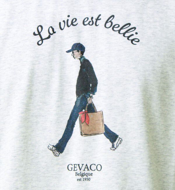 GLOSTER「【GEVACO/ゲバコ】プリントＴシャツ」|Tシャツ・カットソー|