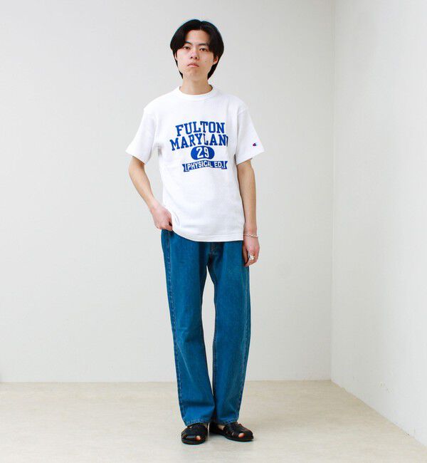 GLOSTER「【Champion/チャンピオン】WAFFLE PRINT S/S」|Tシャツ・カットソー|