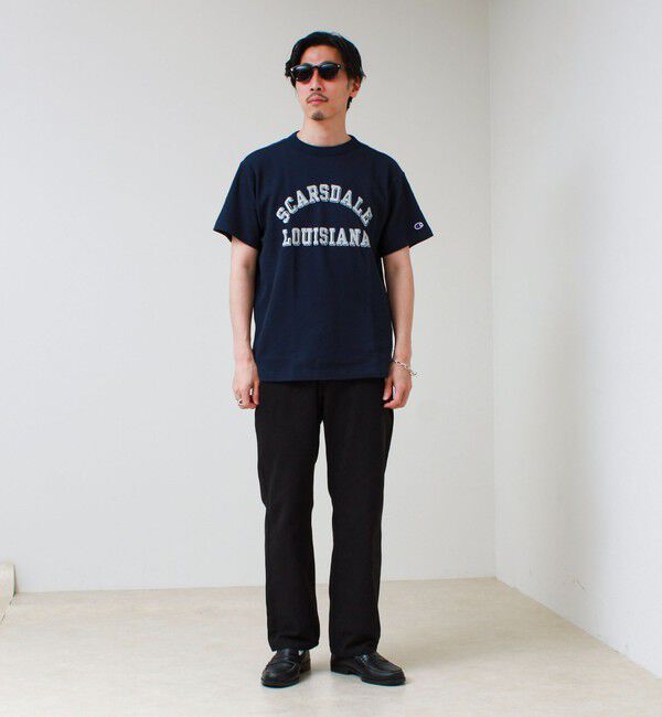 GLOSTER「【Champion/チャンピオン】WAFFLE PRINT S/S」|Tシャツ・カットソー|