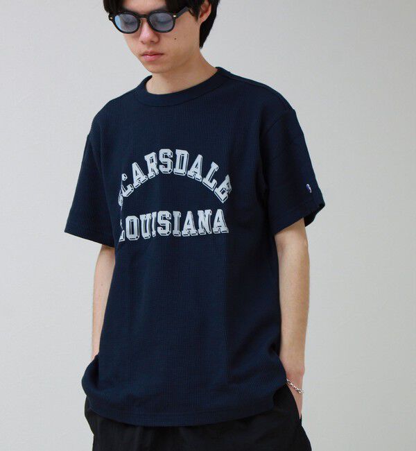 GLOSTER「【Champion/チャンピオン】WAFFLE PRINT S/S」|Tシャツ・カットソー|