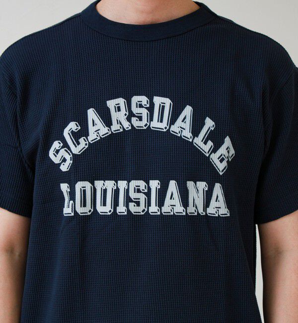 GLOSTER「【Champion/チャンピオン】WAFFLE PRINT S/S」|Tシャツ・カットソー|