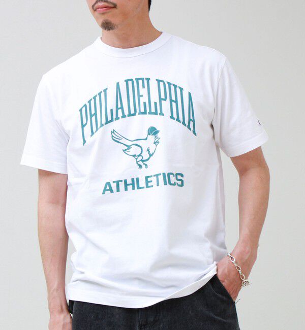 GLOSTER「【Champion/チャンピオン】PHILADELPHIA PRINT S/S」|Tシャツ・カットソー|