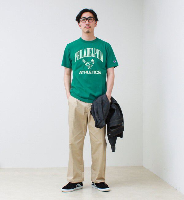 GLOSTER「【Champion/チャンピオン】PHILADELPHIA PRINT S/S」|Tシャツ・カットソー|