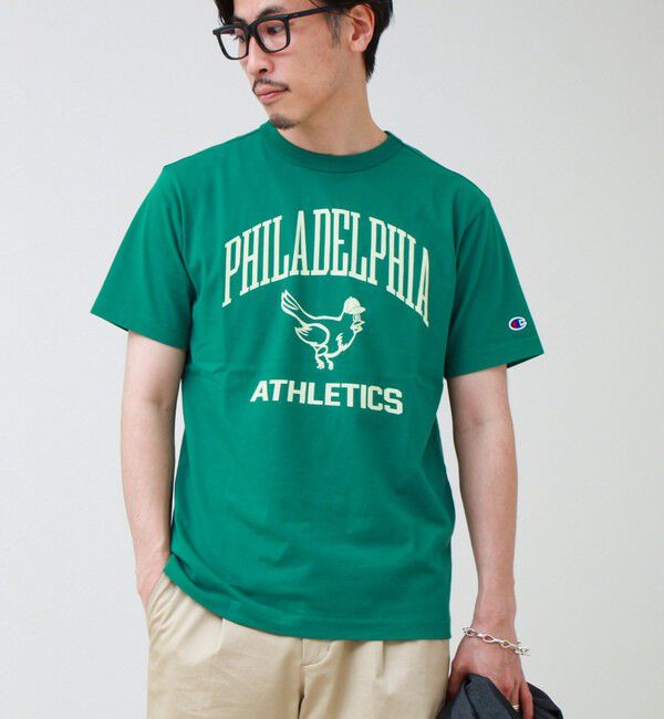 GLOSTER「【Champion/チャンピオン】PHILADELPHIA PRINT S/S」|Tシャツ・カットソー|