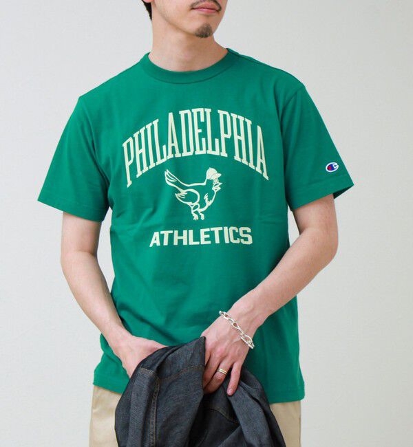 GLOSTER「【Champion/チャンピオン】PHILADELPHIA PRINT S/S」|Tシャツ・カットソー|