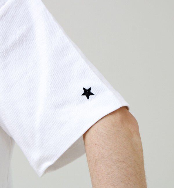 GLOSTER「【CONVERSE】ワンポイント シューズ刺繍Tシャツ」|Tシャツ・カットソー|