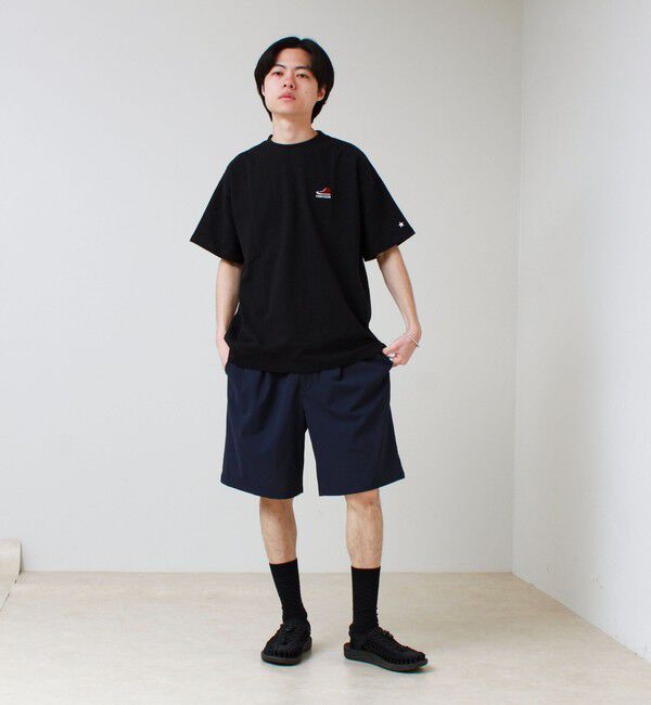 GLOSTER「【CONVERSE】ワンポイント シューズ刺繍Tシャツ」|Tシャツ・カットソー|