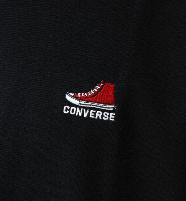 GLOSTER「【CONVERSE】ワンポイント シューズ刺繍Tシャツ」|Tシャツ・カットソー|