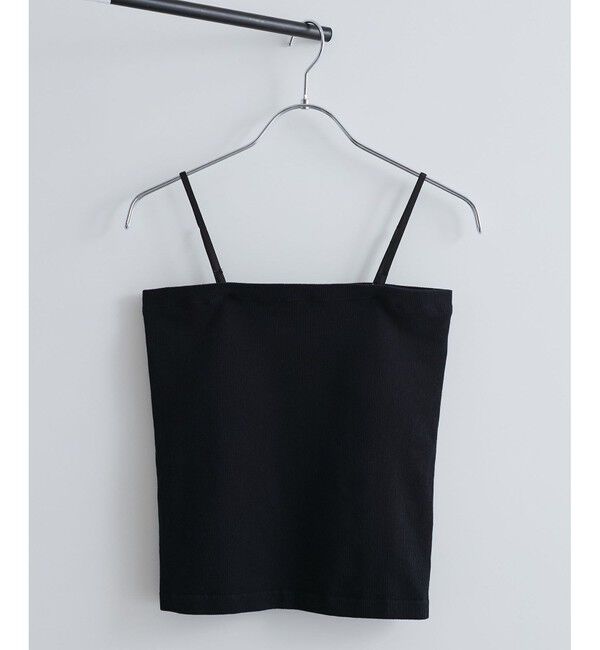 VIS「【洗える】チューブトップキャミソール」|キャミソール|ブラック(01)