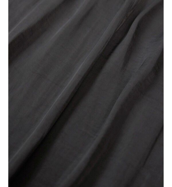 VIS「エアリーサテンハーフスリーブブラウス/イージーケア」|シャツ・ブラウス|