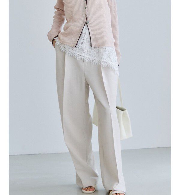 VIS「レースアシンメトリーキャミソール」|キャミソール|