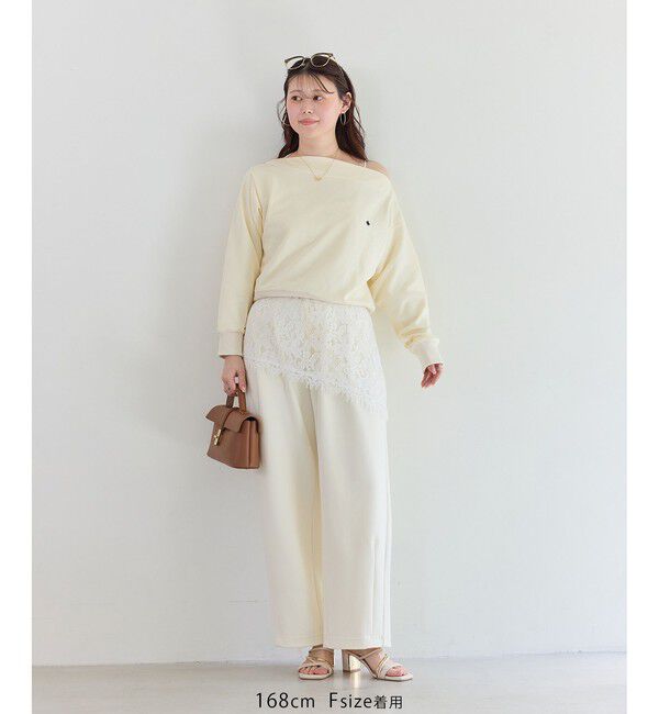 VIS「レースアシンメトリーキャミソール」|キャミソール|