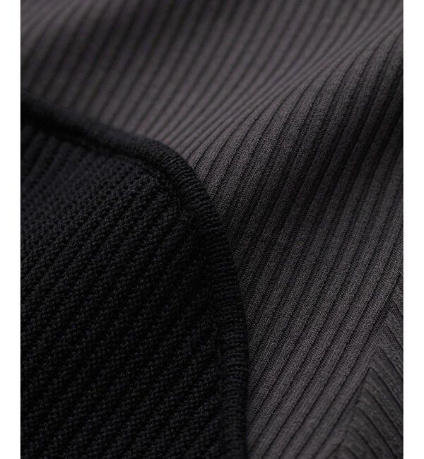 VIS「ペプラムサマーニットドッキングカットソー/イージーケア」|Tシャツ・カットソー|