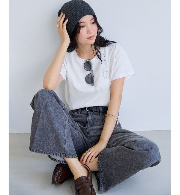 VIS「コンパクトアソートプリントTシャツ」|Tシャツ・カットソー|