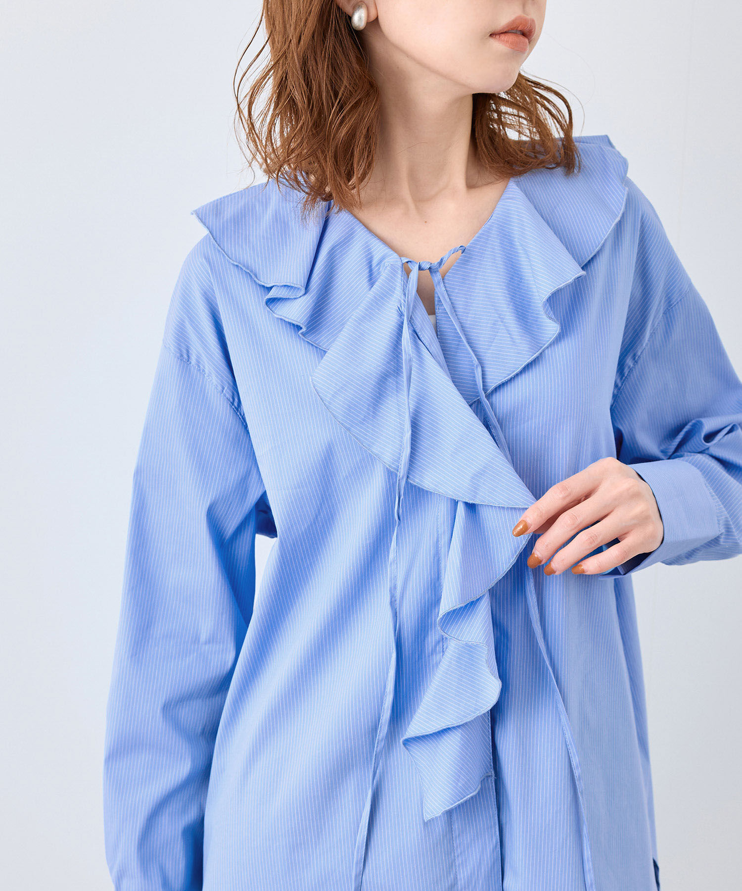 Rope&rsquo;Picnic「ラッフルブラウス」|シャツ・ブラウス|