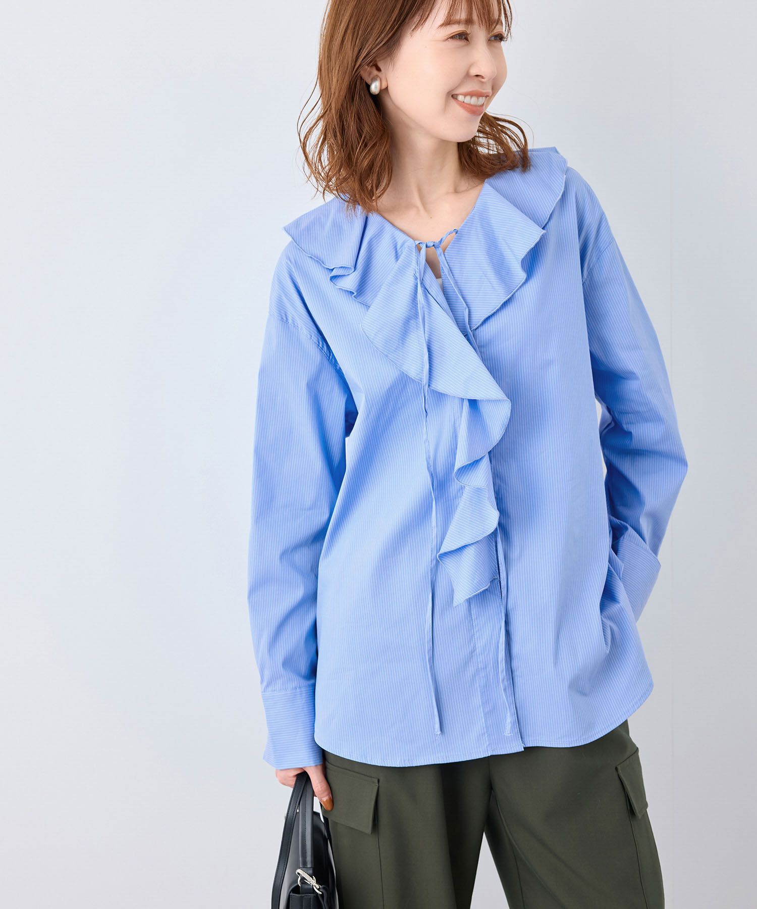 Rope&rsquo;Picnic「ラッフルブラウス」|シャツ・ブラウス|