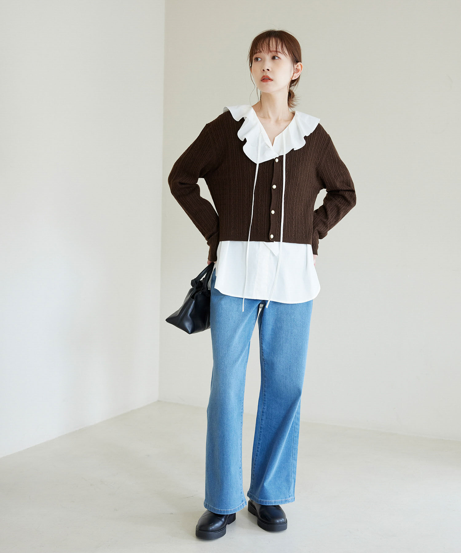 Rope&rsquo;Picnic「ラッフルブラウス」|シャツ・ブラウス|