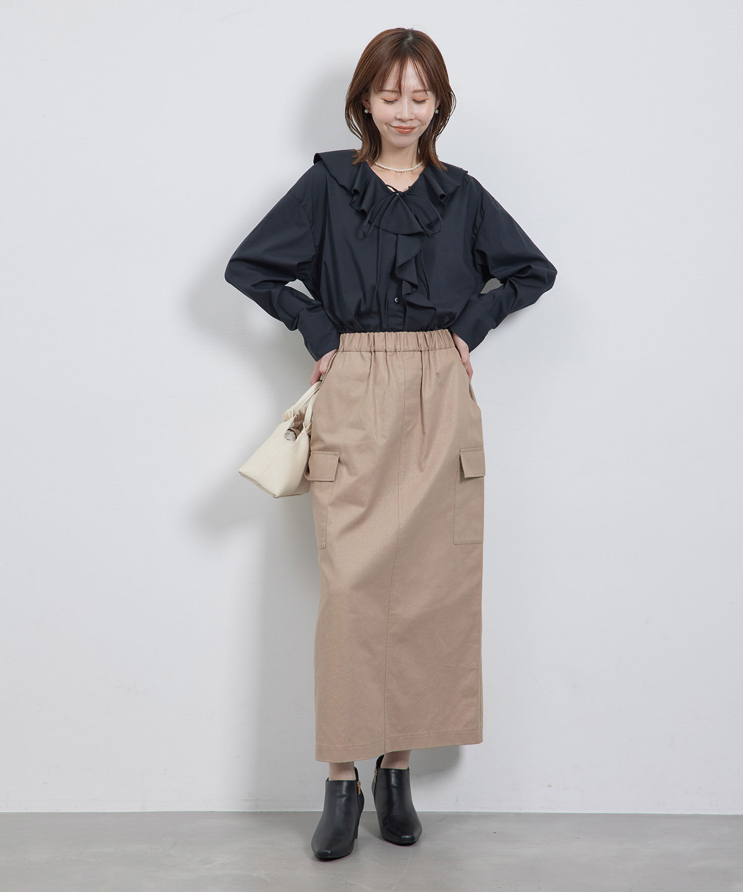 Rope&rsquo;Picnic「ラッフルブラウス」|シャツ・ブラウス|