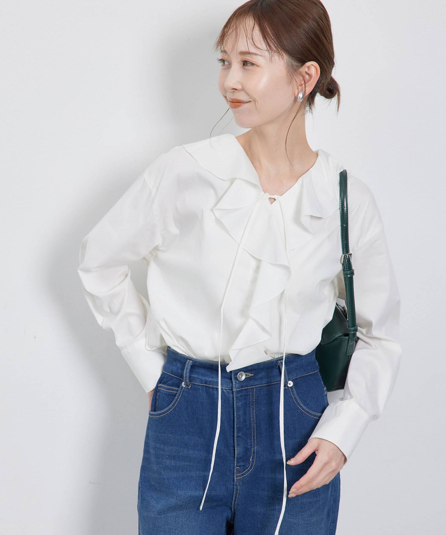 Rope&rsquo;Picnic「ラッフルブラウス」|シャツ・ブラウス|