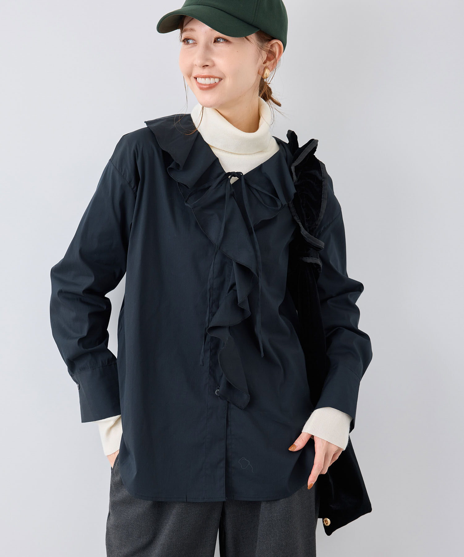 Rope&rsquo;Picnic「ラッフルブラウス」|シャツ・ブラウス|