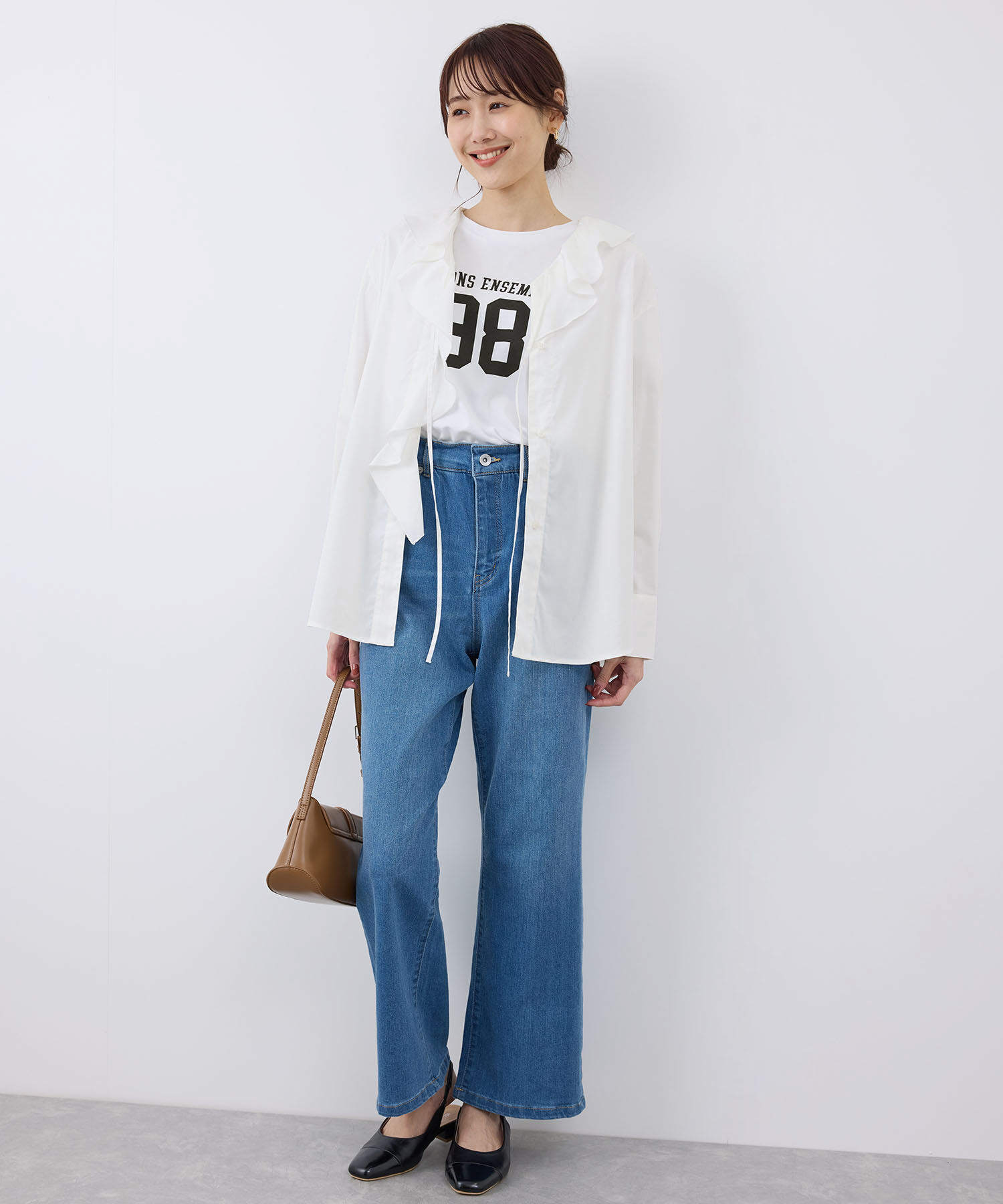 Rope&rsquo;Picnic「ラッフルブラウス」|シャツ・ブラウス|