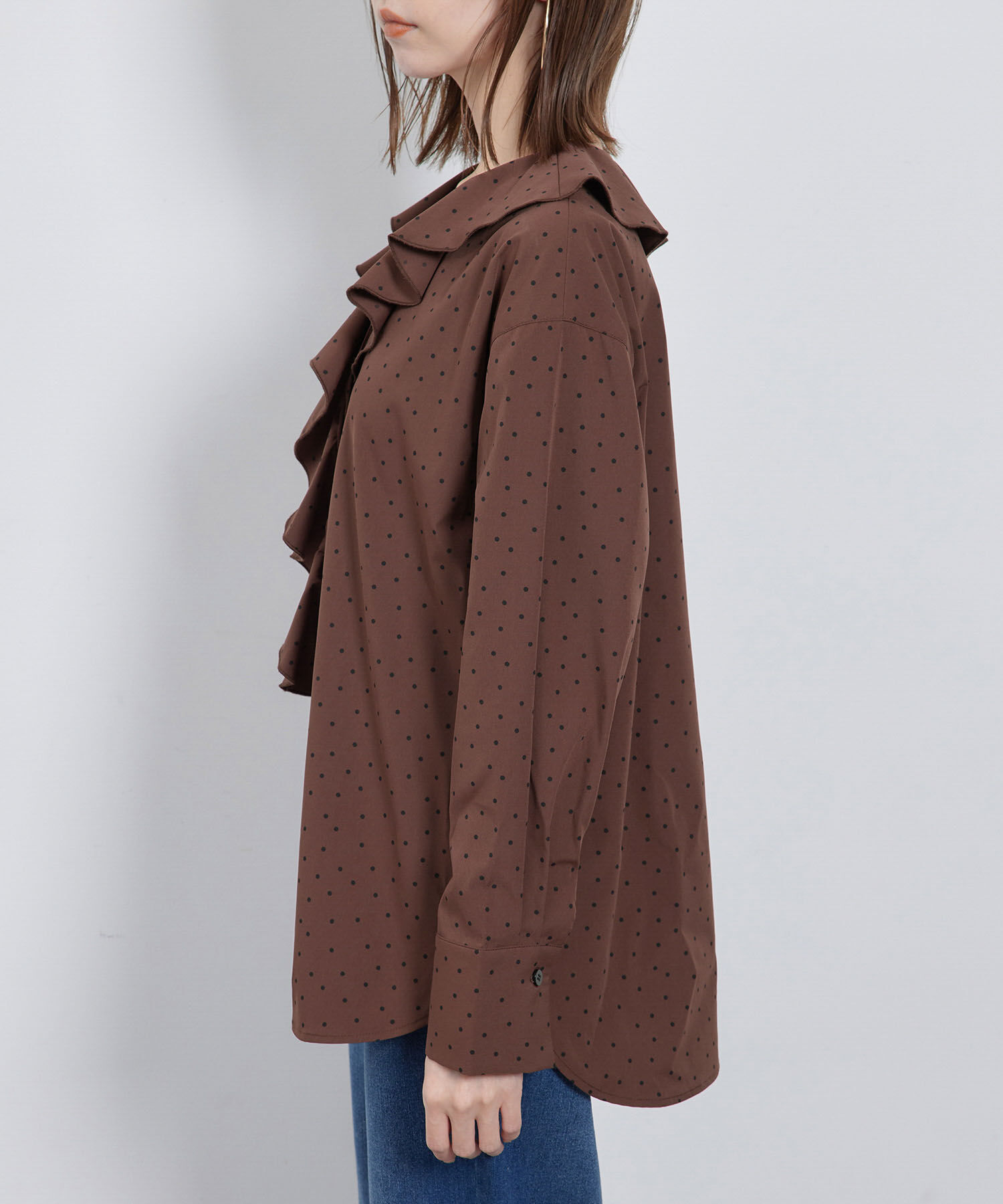 Rope&rsquo;Picnic「ラッフルブラウス」|シャツ・ブラウス|