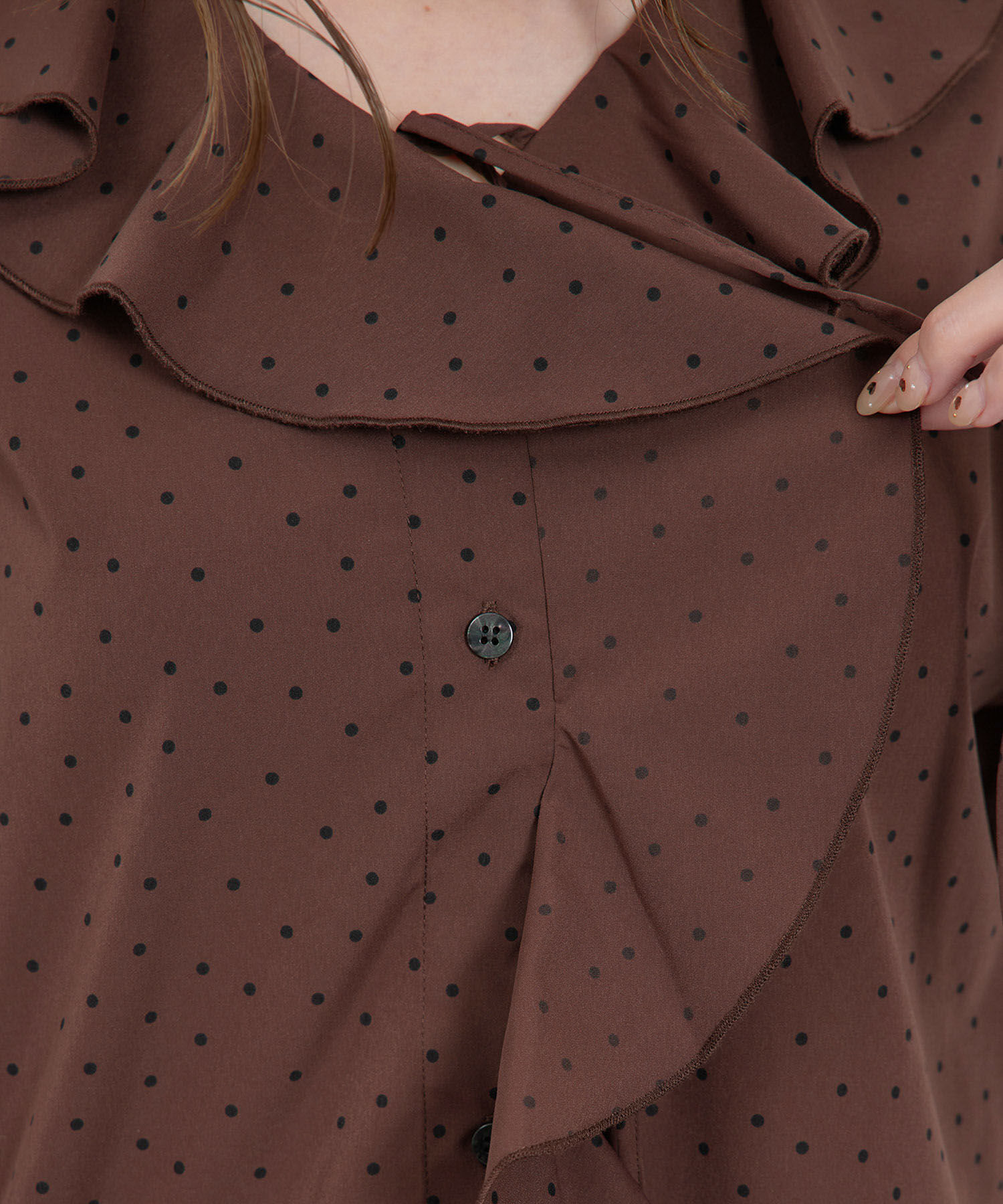 Rope&rsquo;Picnic「ラッフルブラウス」|シャツ・ブラウス|