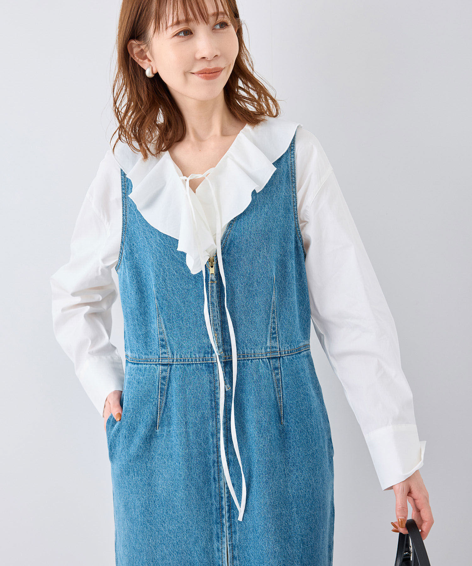 Rope&rsquo;Picnic「ラッフルブラウス」|シャツ・ブラウス|